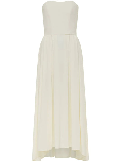 Ezra Silk Midi Dress