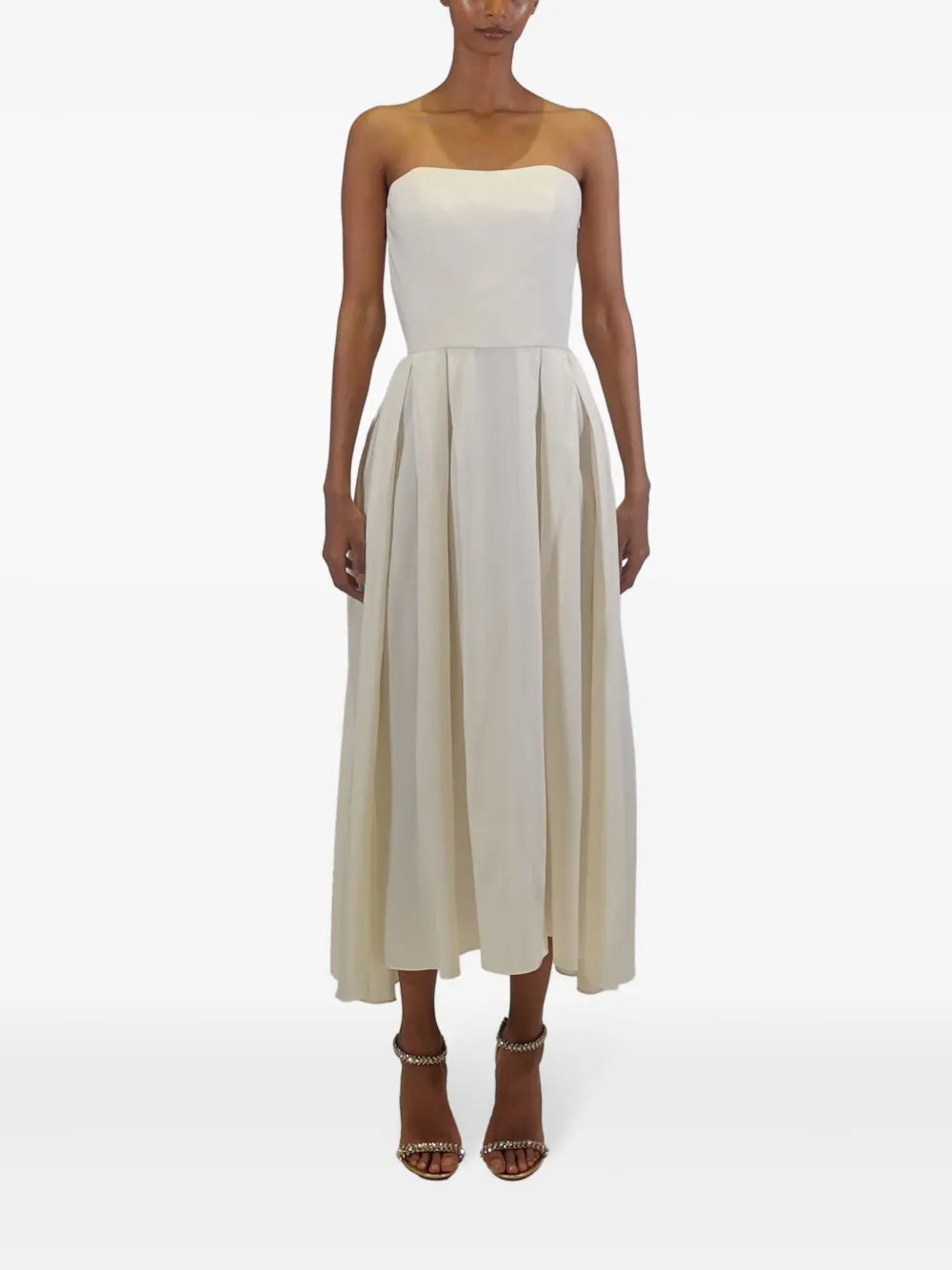 Ezra Silk Midi Dress