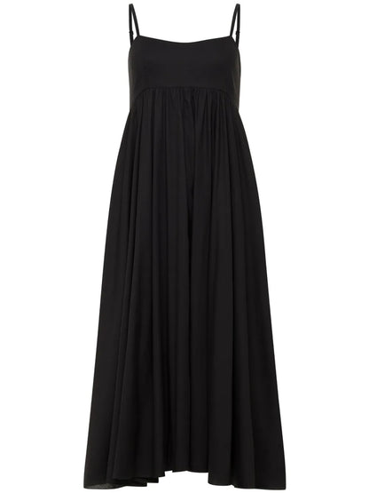 Rachel Poplin Midi Dress