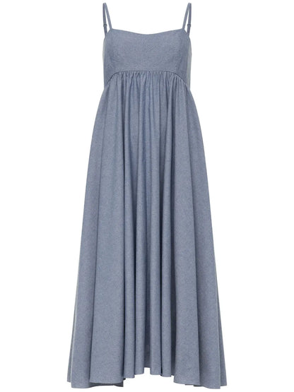 Rachel Chambray Midi Dress