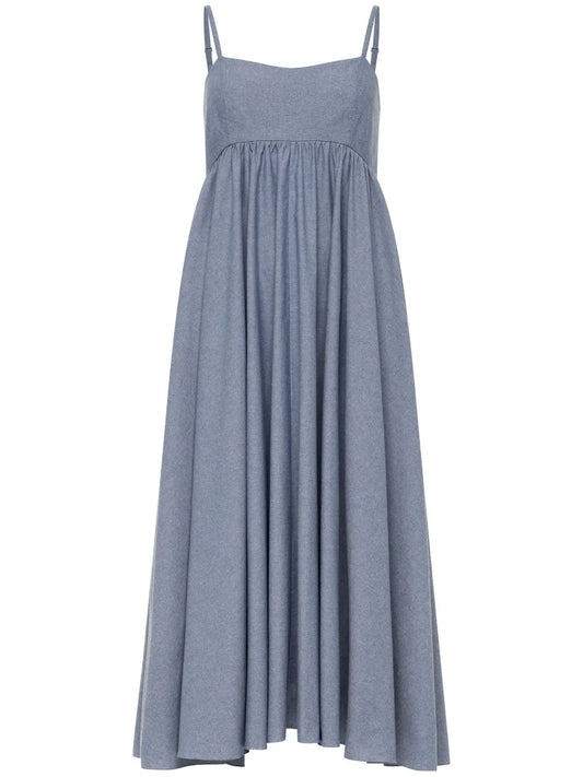 Rachel Chambray Midi Dress