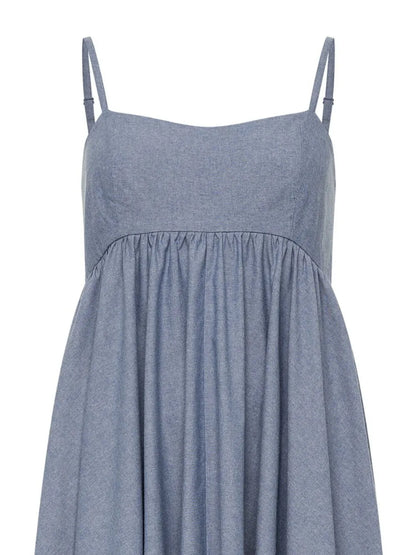 Rachel Chambray Midi Dress