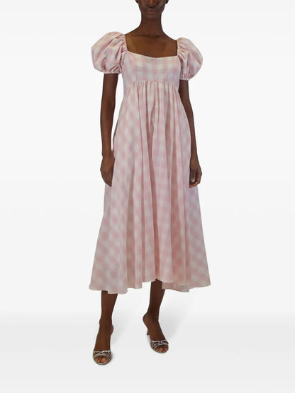 Rory Gingham Midi Dress
