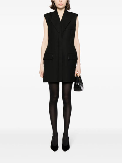 Sleeveless Tailored Minidress