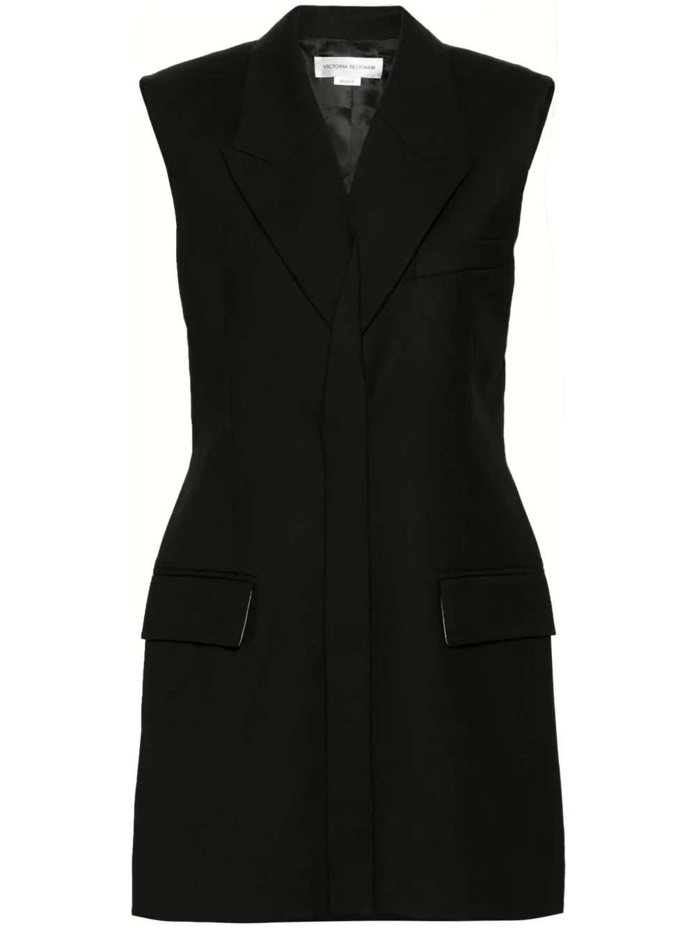 Sleeveless Tailored Minidress