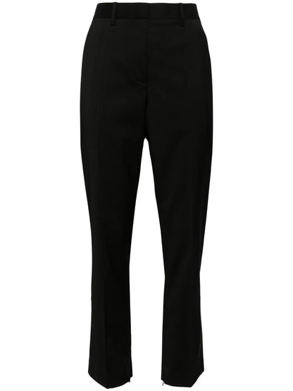 Slim-Fit Wool Trousers