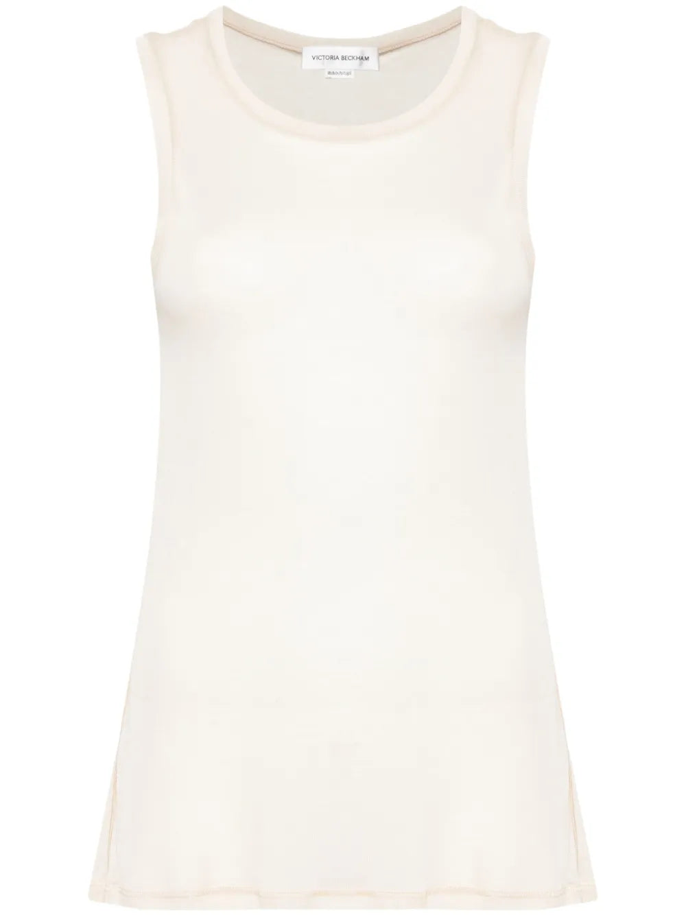 Semi-Sheer Slub Tank Top