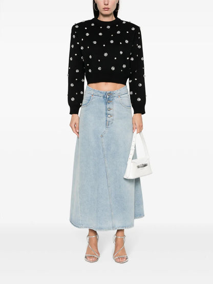 Sequin-Embellished Jumper