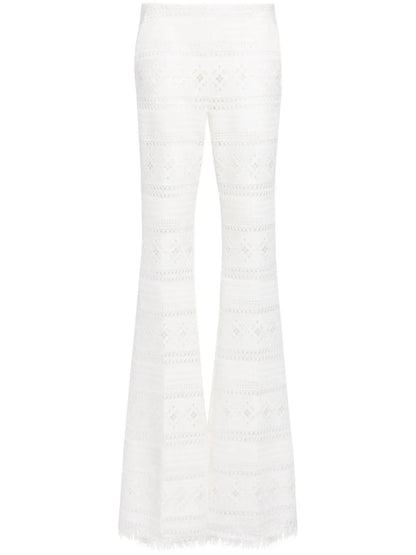 Crochet Flared Trousers