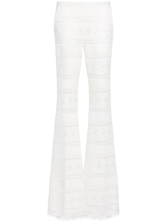 Crochet Flared Trousers