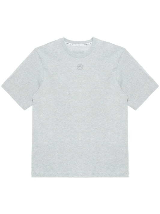 Crescent Moon-Appliqué Cotton T-Shirt