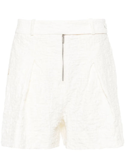 Textured-Finish Shorts