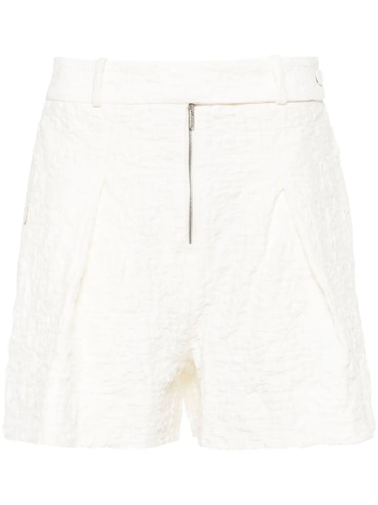 Textured-Finish Shorts