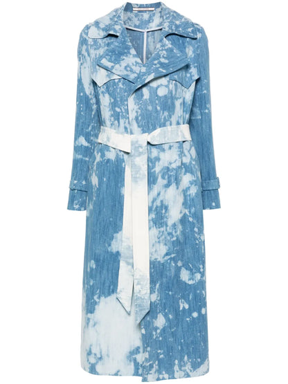Denim Trench Coat