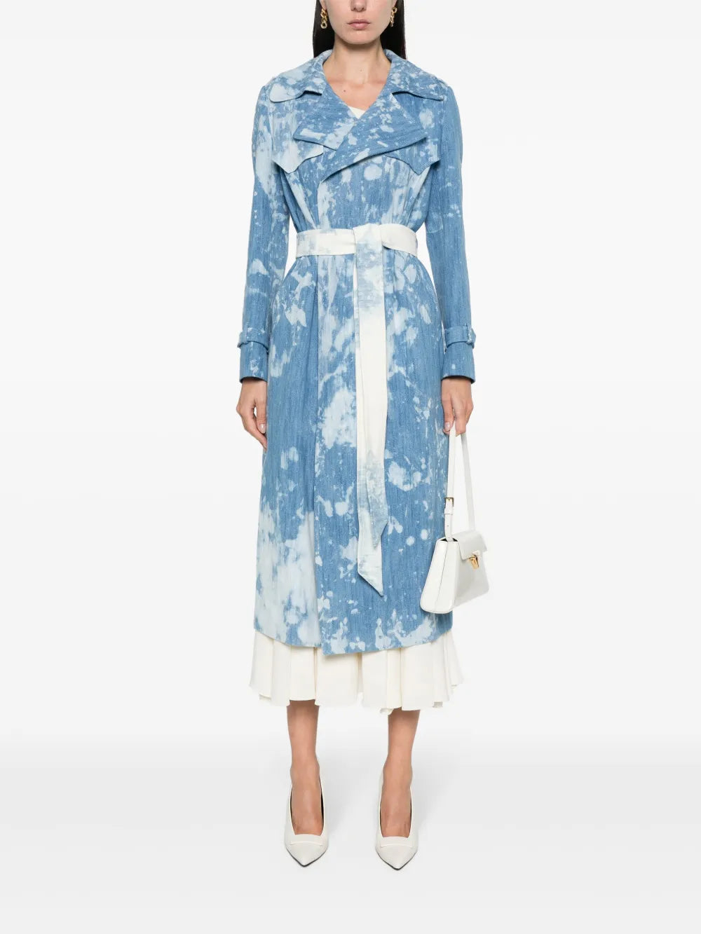 Denim Trench Coat