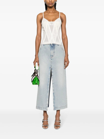 Erika Denim Midi Skirt