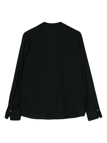 Silk V-Neck Blouse