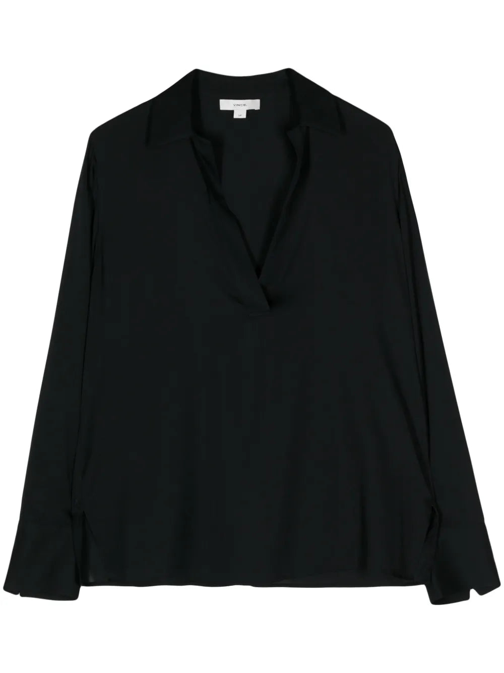 Silk V-Neck Blouse