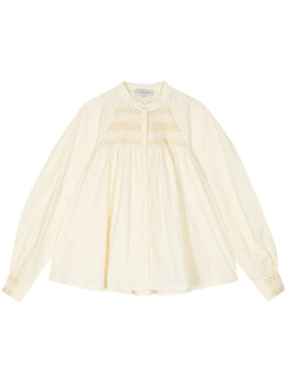 Capri Smocked Blouse