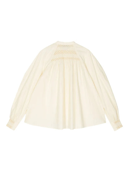 Capri Smocked Blouse