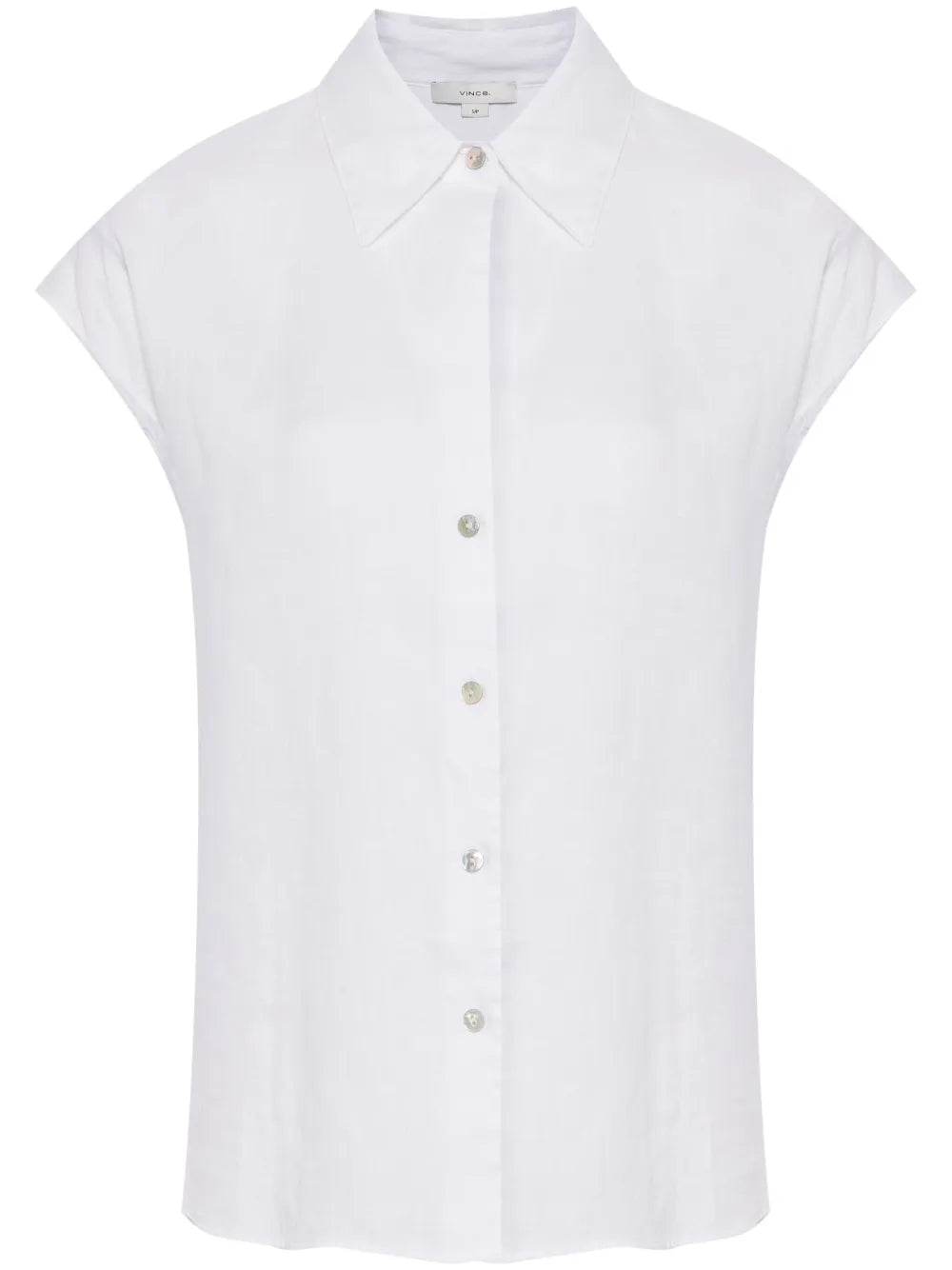 Short-Sleeve Linen Shirt