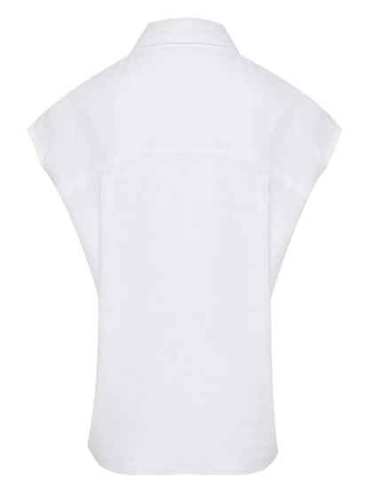 Short-Sleeve Linen Shirt