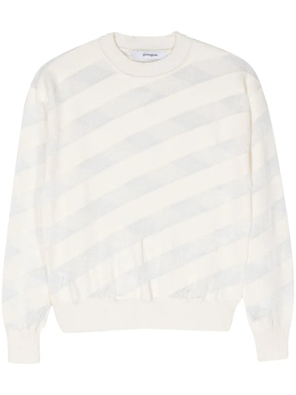 Sheer Striped Jumper
