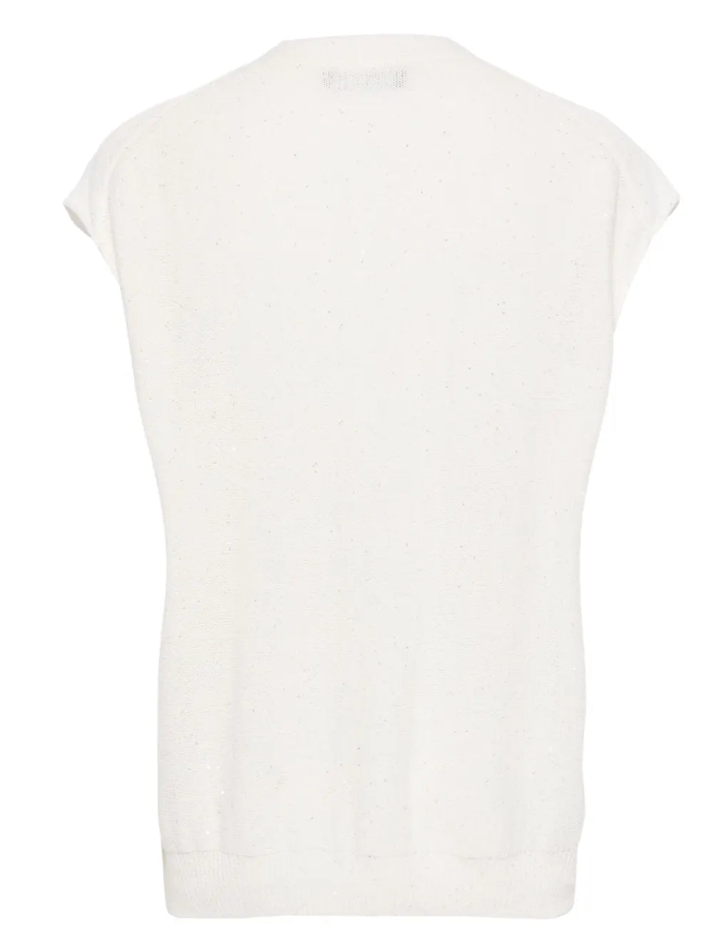 Sequined V-Neck Vest