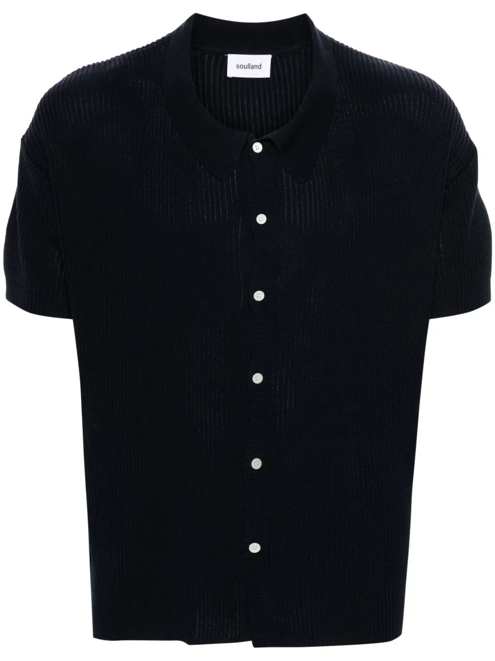 Ciel Ribbed Polo Shirt