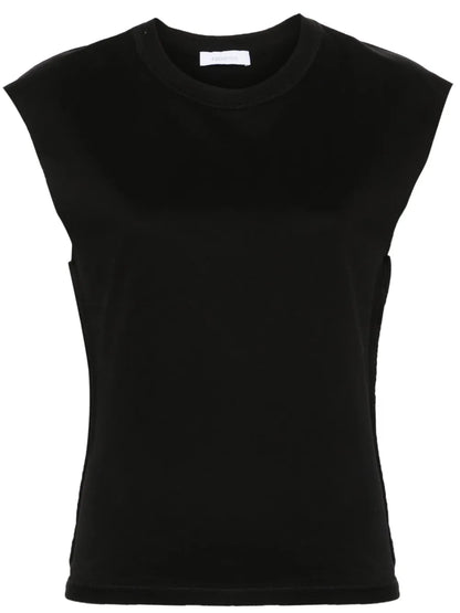 Chain-Detail Cotton T-Shirt