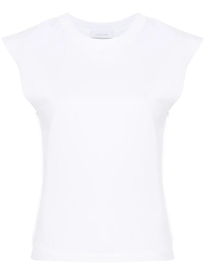 Chain-Detail Cotton T-Shirt