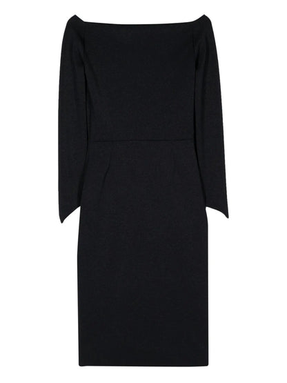 Silveria Gathered Lurex Dress