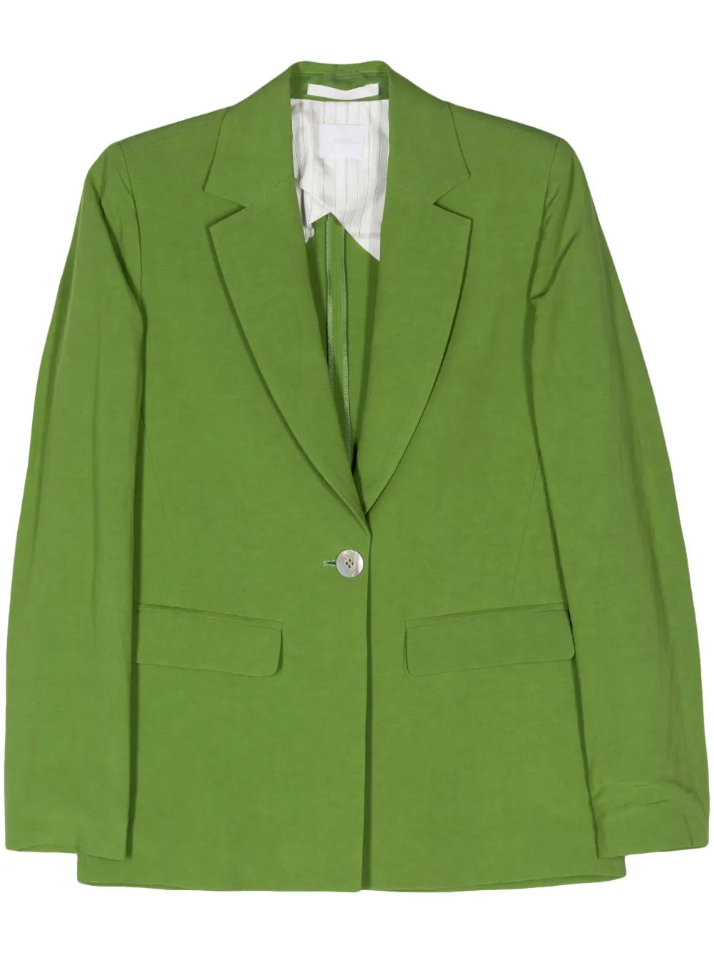 Notched-Lapels Single-Breasted Blazer