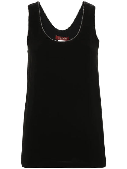 Crystal-Embellished Top