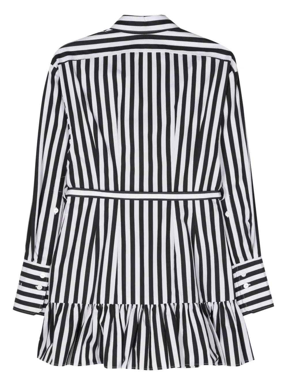 Striped Mini Shirt Dress