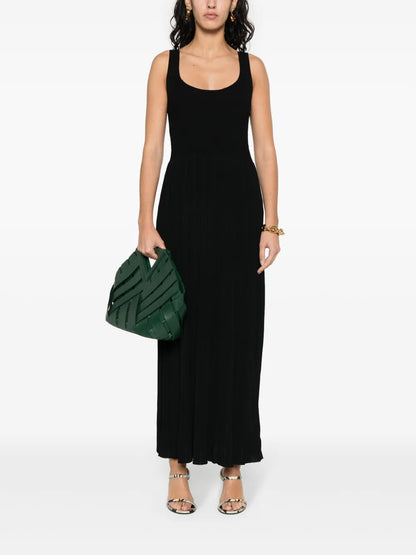 Ribbed Sleeveless Maxi Dress