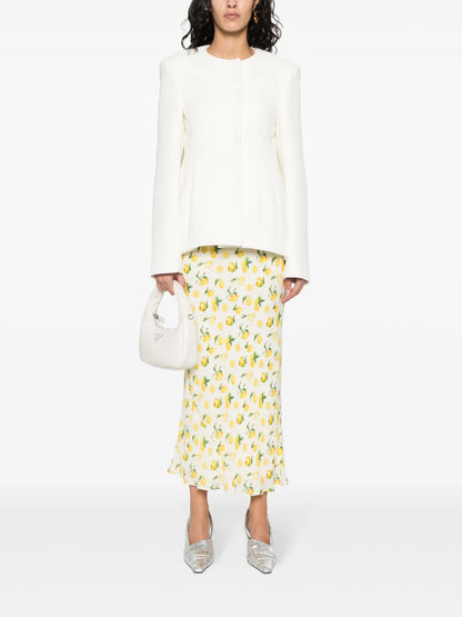 Dart-Detail Fitted Jacket