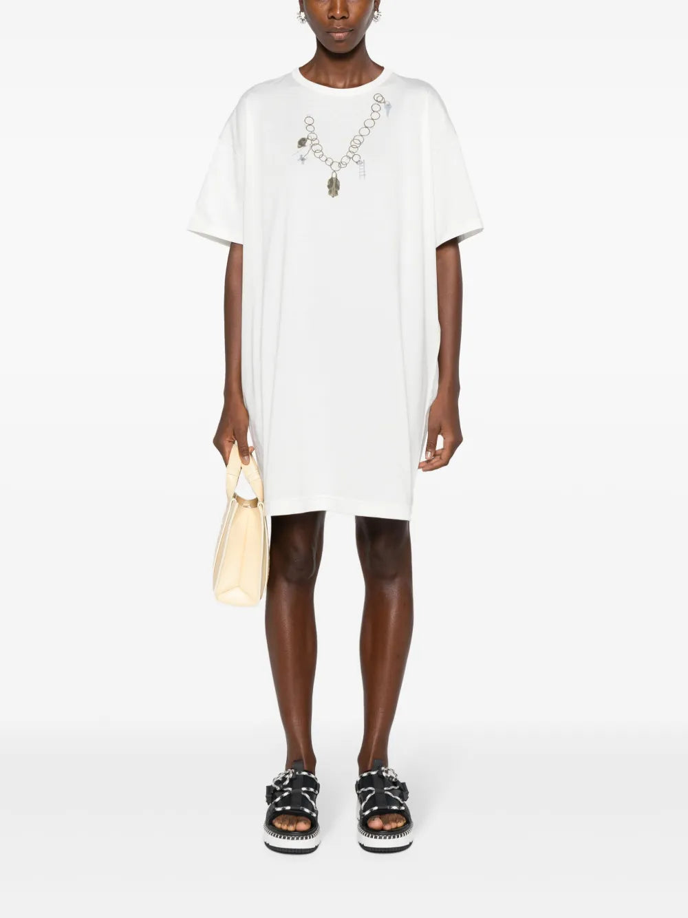 Graphic-Print T-Shirt Minidress