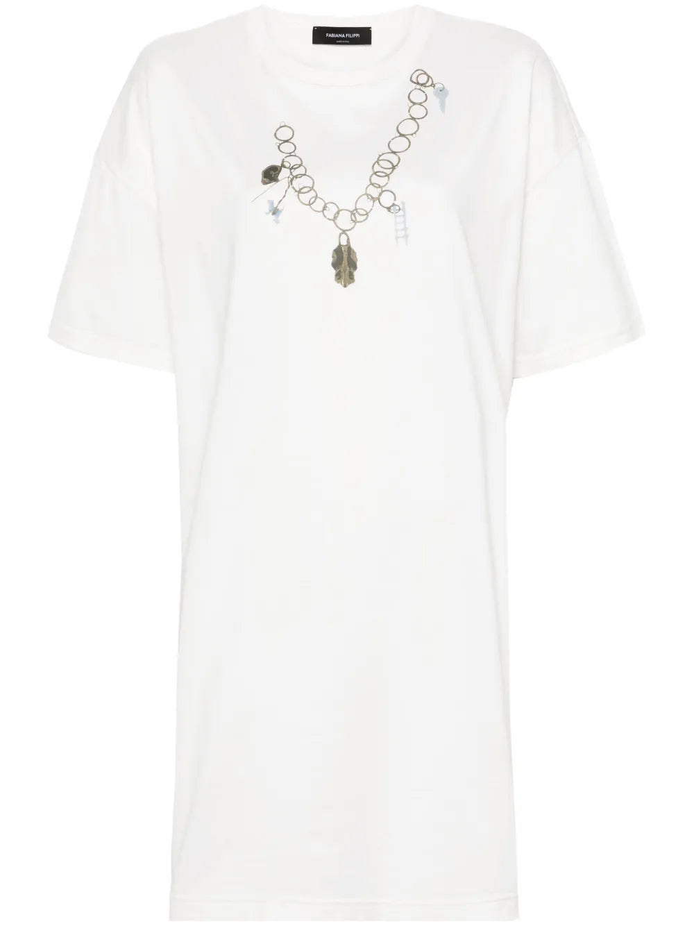 Graphic-Print T-Shirt Minidress