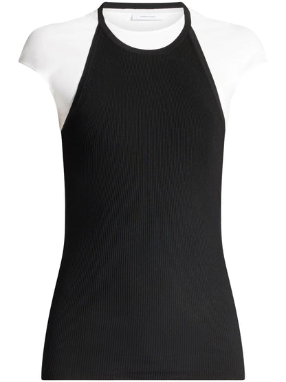 Colourblock Panelled Top