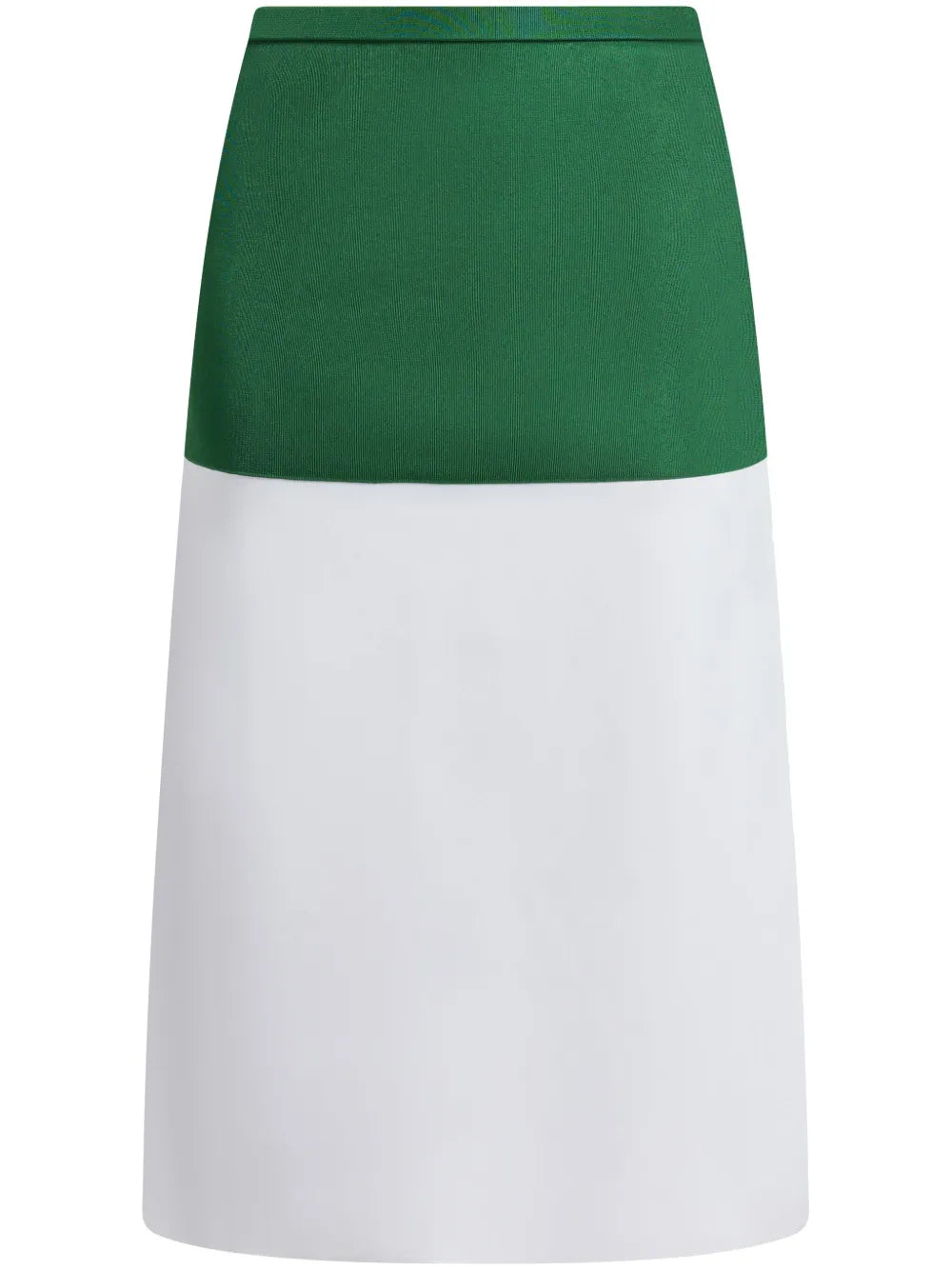 Colour-Block Layered Skirt