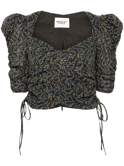 Galaor Floral-Print Top