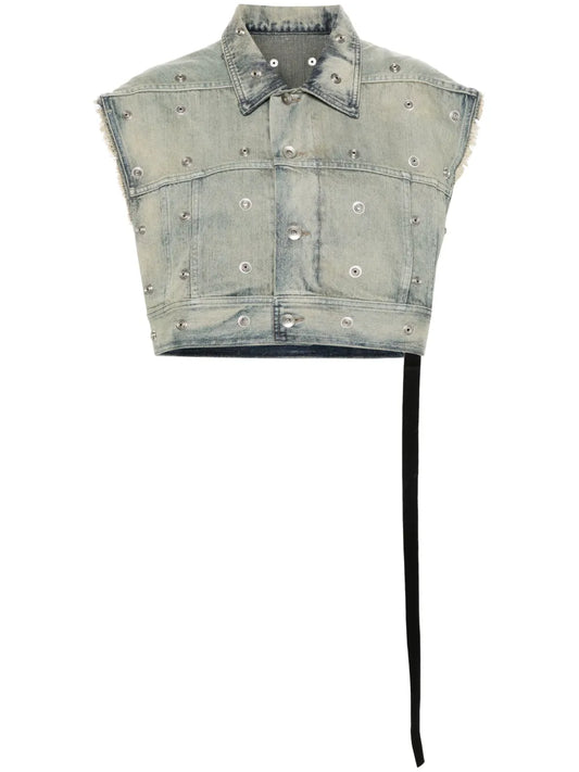 Jumbo Worker Denim Waistcoat