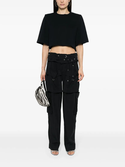 Zaely Logo-Embroidered T-Shirt