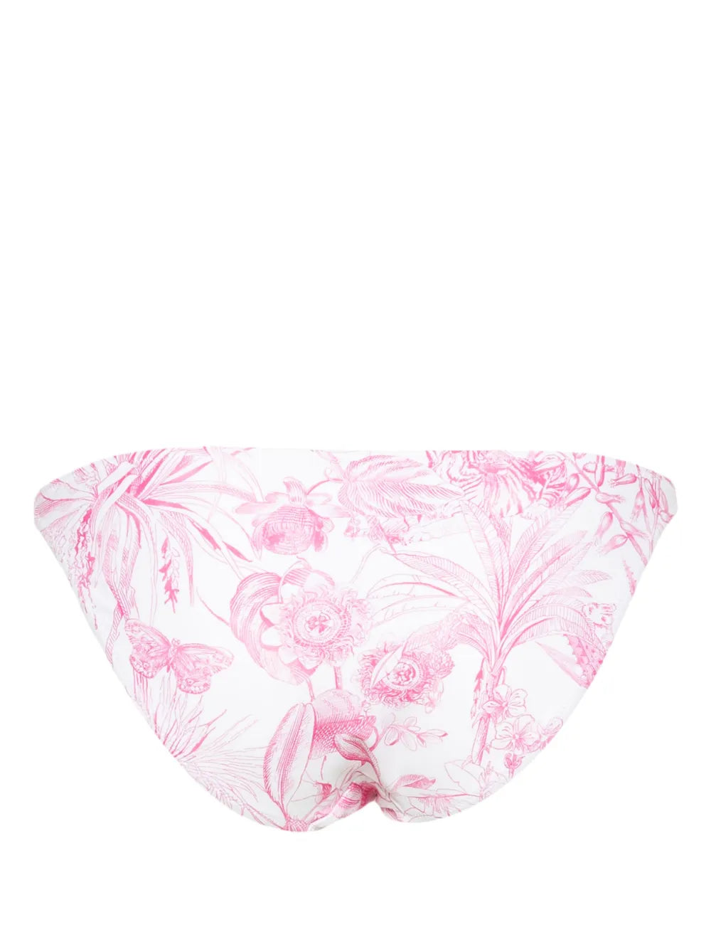Alba Floral-Print Bikini Bottoms