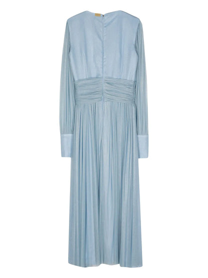 Draped Midi Dress
