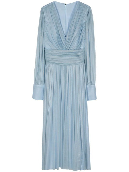 Draped Midi Dress
