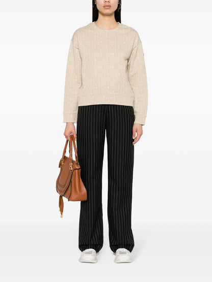 Monogram-Jacquard Sweatshirt