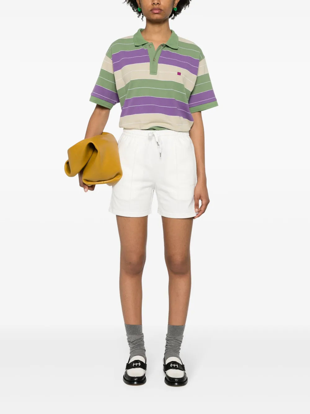 Striped Jersey Shorts