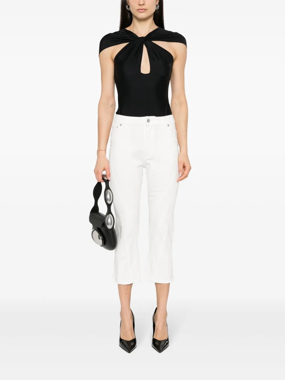 High-Rise Cropped Jeans